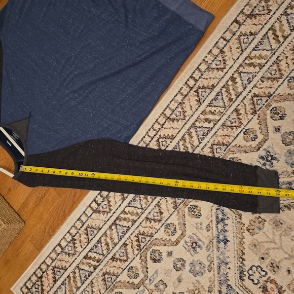 SONOMA BRAND MEN'S BIG AND TALL SOFT CREWNECK BLUE AND GRAY SHIRT SIZE 4XB - Picture 11 of 13